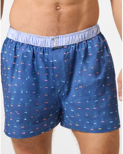 Caleçon à suspensoir 100% coton Arthur 1202 (Multicolore)