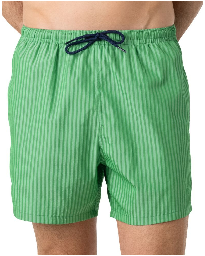 Bermuda de baño Eminence Trendy (Verde con raya satinada)