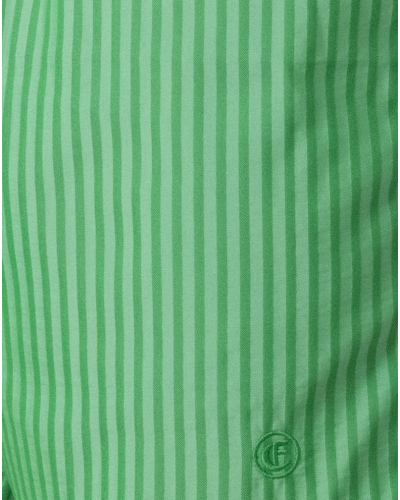 Bermuda de baño Eminence Trendy (Verde con raya satinada)