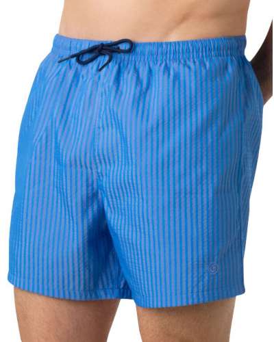 Bermuda de baño Eminence Trendy (Azul con raya satinada)
