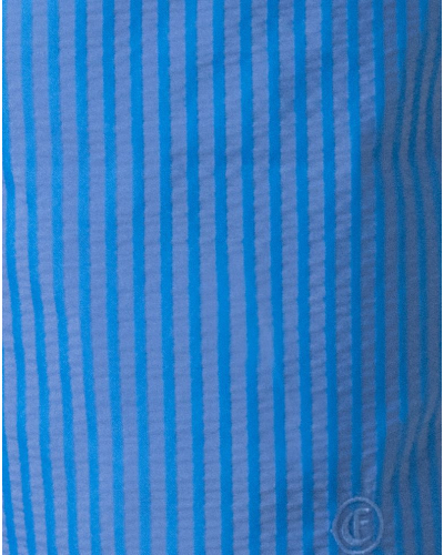 Bermuda de baño Eminence Trendy (Azul con raya satinada)