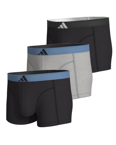 Paquete de 3 bóxers Adidas Active Flex Cotton (Multicolore)