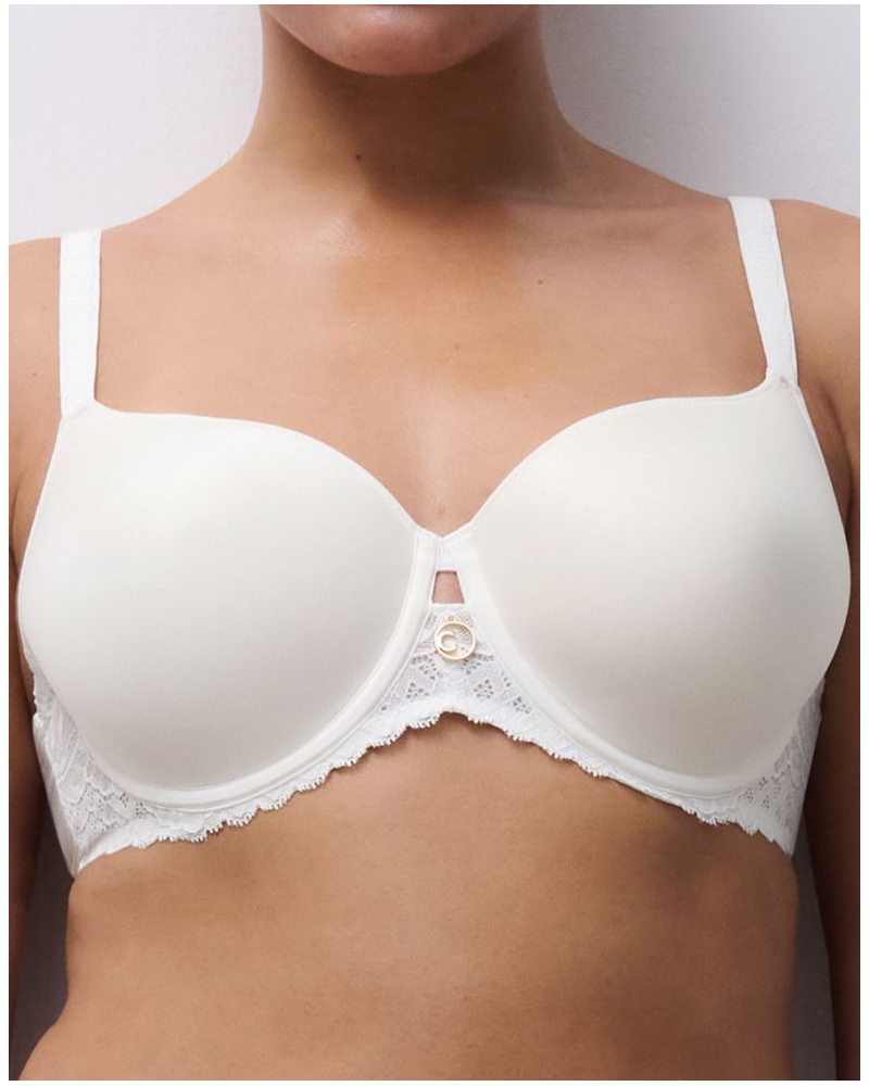Underwired padded memory bra Chantelle Sublime (Milk)