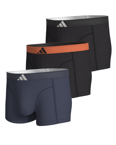Paquete de 3 bóxers Adidas Active Flex Cotton (Multicolore)