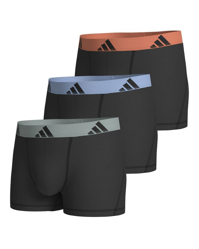 Pack of 3 boxers Adidas Active Flex Coton (Multicolore)