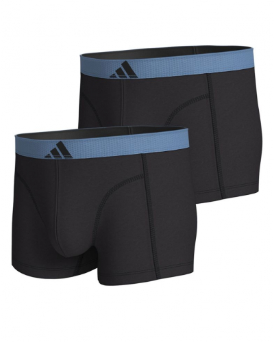 Paquete de 2 boxers Adidas Active Flex Cotton Body (Bleu)