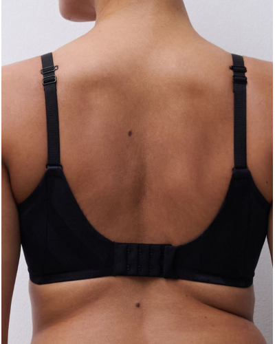 Moulded underwired bra Chantelle Glaze (Black)