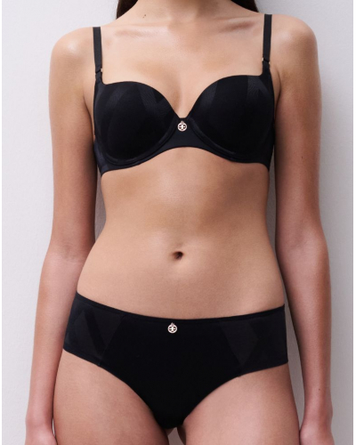 Sujetador con copas envolventes Chantelle Glaze (Negro)
