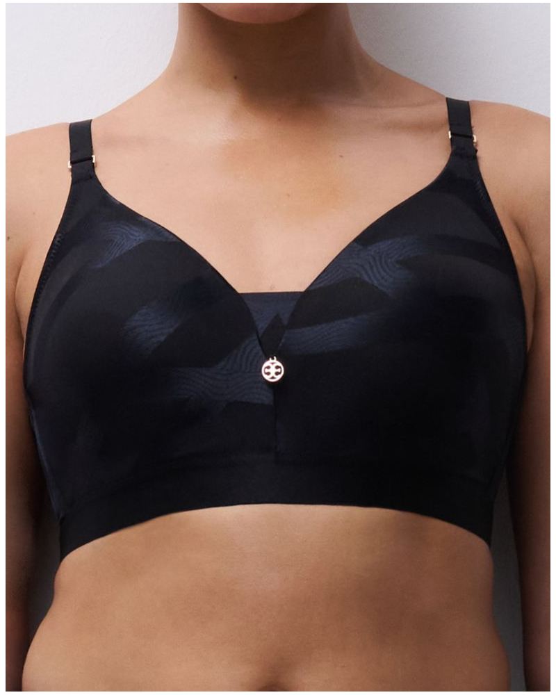 Soutien-gorge sans armature maintien Chantelle Glaze (Noir)