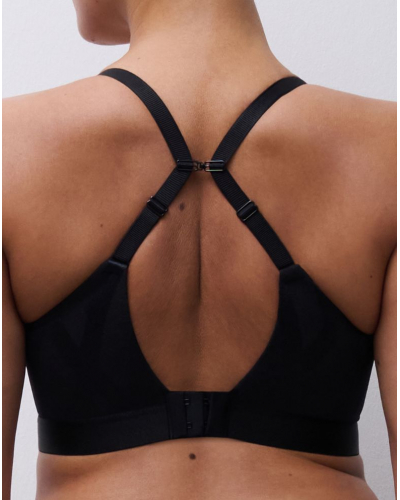 Soutien-gorge sans armature maintien Chantelle Glaze (Noir)
