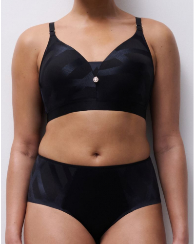 Soutien-gorge sans armature maintien Chantelle Glaze (Noir)
