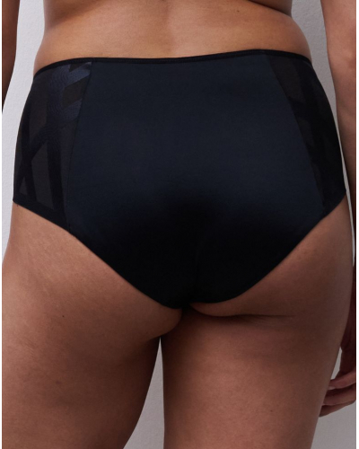 Bragas cintura alta Chantelle Glaze (Negro)