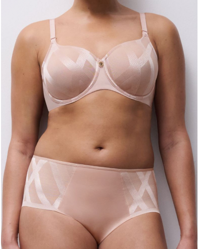 Bragas cintura alta Chantelle Glaze (Soft Pink)