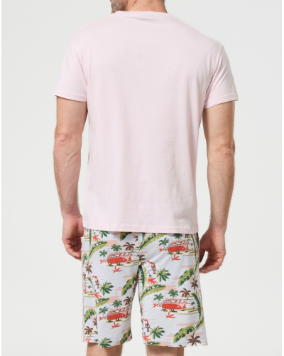 Pijama corto PAUVANNE Jersey de algodón 100% orgánico Arthur (Multicolore)