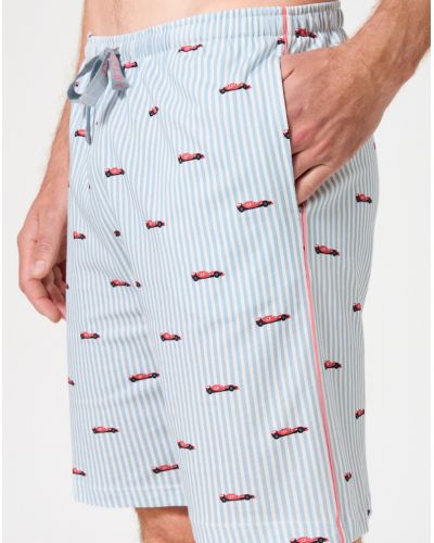 Pyjama court PAUFORME jersey 100% coton bio Arthur (Multicolore)