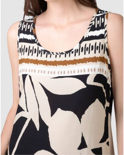 Vestido de playa sin mangas Keep Calm Essentials Massana (Multicolore)