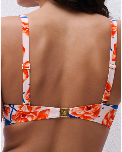 Sujetador de baño plunge mono-aro Chantelle Sauvage (Fleur de Laurier)