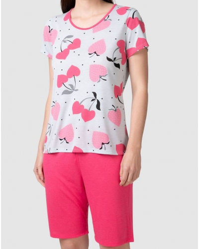 Strawberry short pajamas Massana (Gris)