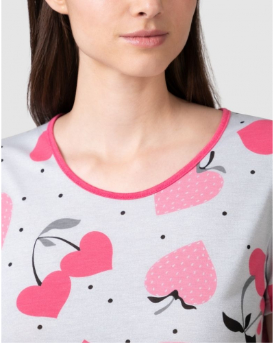 Pijama corto Fresa Massana (Gris)