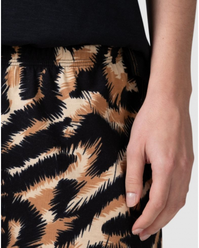 Pyjama court Wish 100% coton Massana (Noir)