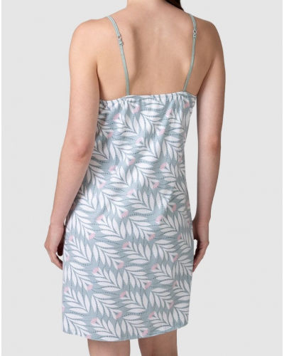 Massana Strappy Nightshirt 100% Cotton (Khaki)