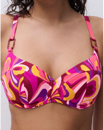 Sujetador de baño con aros y copa completa Chantelle Vita (Solar Psyche)