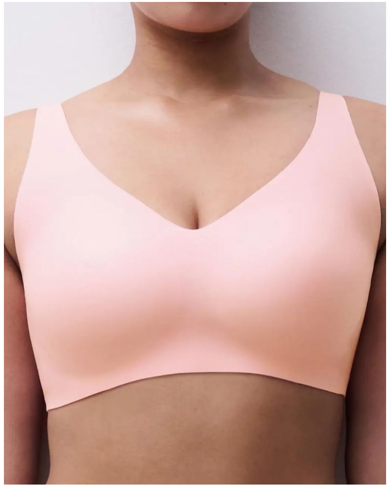 Plunging wireless bra Chantelle Softstretch Power (Fluor Pink)
