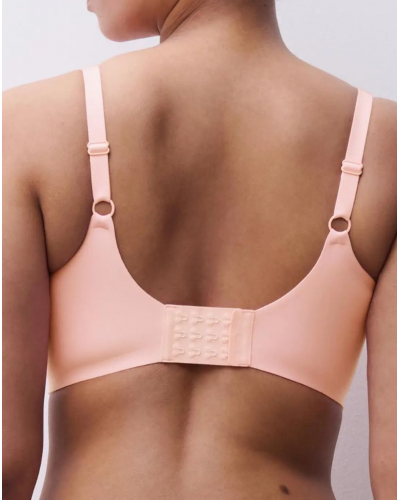 Plunging wireless bra Chantelle Softstretch Power (Fluor Pink)