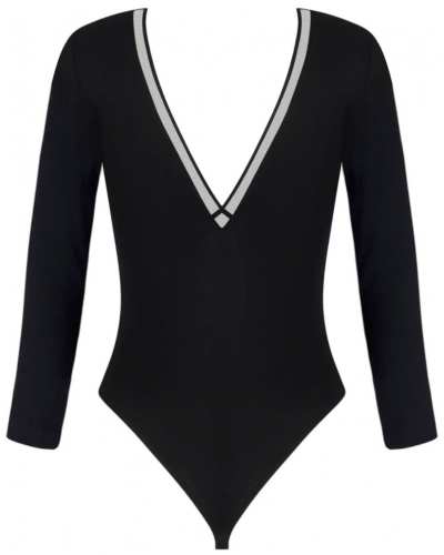 Long sleeves body Lise Charmel Diva Glamour (Black)