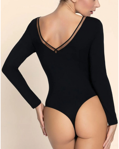 Long sleeves body Lise Charmel Diva Glamour (Black)