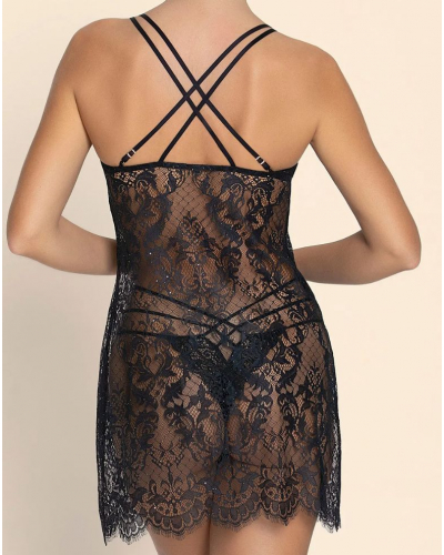 Babydoll Lise Charmel Diva Glamour (Negro)