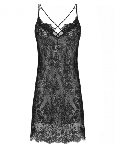 Camisón Lise Charmel Diva Glamour (Negro)