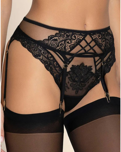 Portaligas Lise Charmel Diva Glamour (Negro)