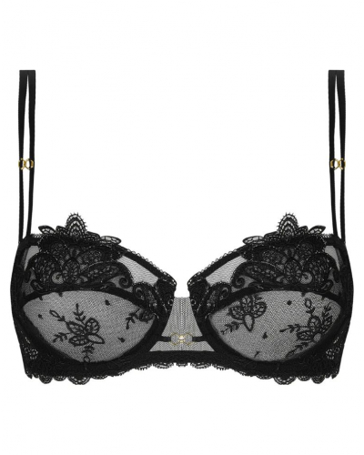 Demi bra Lise Charmel Diva Glamour (Black)