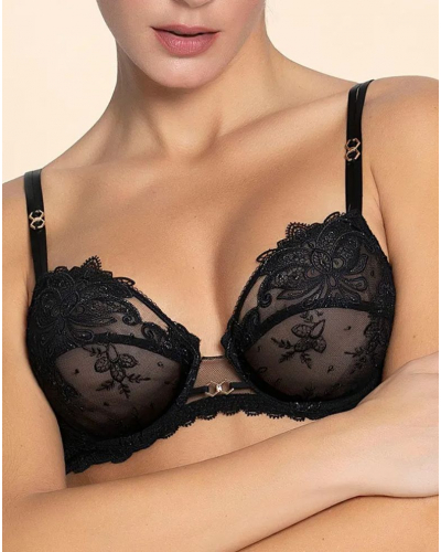 Underwired bra Lise Charmel Diva Glamour (Black)