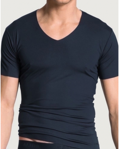 Camiseta Clean Line Calida (Dark Sapphire)