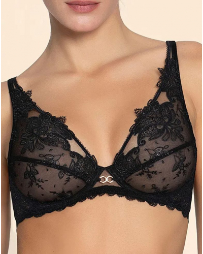 Sujetador glamuroso Lise Charmel Diva Glamour (Negro)