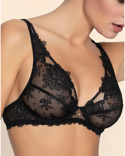 Sujetador glamuroso Lise Charmel Diva Glamour (Negro)