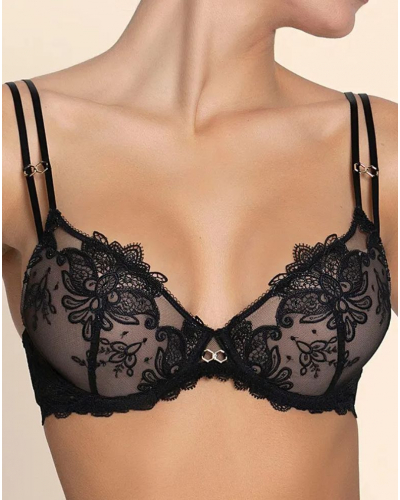 Sujetador preformado Lise Charmel Diva Glamour (Negro)