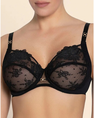 Soutien-gorge armatures bien-être Lise Charmel Diva Glamour (Noir)