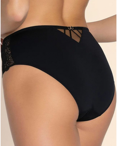Slip taille haute Lise Charmel Diva Glamour (Noir)