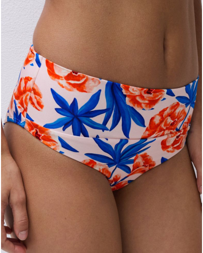 Braga ajustable de baño cintura alta Chantelle Sauvage (Fleur de laurier)