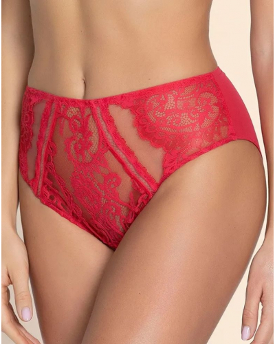 High waist brief Lise Charmel Désirs de Venise (Grenat Venise)
