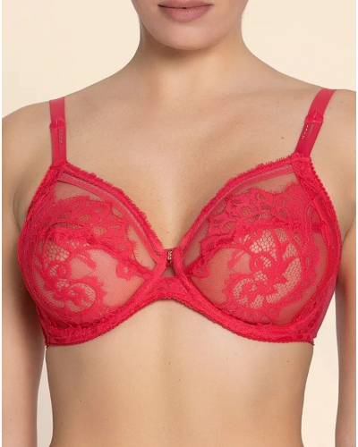 Wellness underwired bra Lise Charmel Désirs de Venise (Grenat Venise)