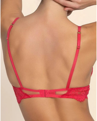 Soutien-gorge plunge Lise Charmel Désirs de Venise (Grenat Venise)