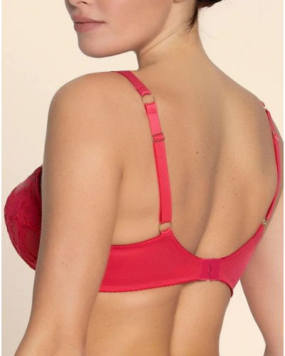 Soutien-gorge corbeille glamour Lise Charmel Désirs de Venise (Grenat Venise)