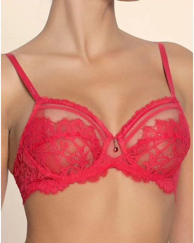 Underwired bra Lise Charmel Désirs de Venise (Grenat Venise)
