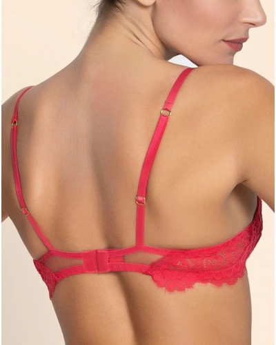 Soutien-gorge corbeille couture Lise Charmel Désirs de Venise (Grenat Venise)