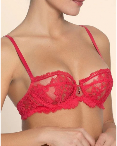 Soutien-gorge corbeille Lise Charmel Désirs de Venise (Grenat Venise)