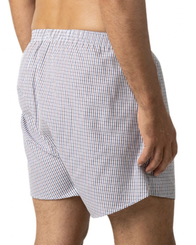 Pack of 2 jockstraps 100% Cotton Eminence Chaine et Trame (Carreaux bordeaux/Ciel)